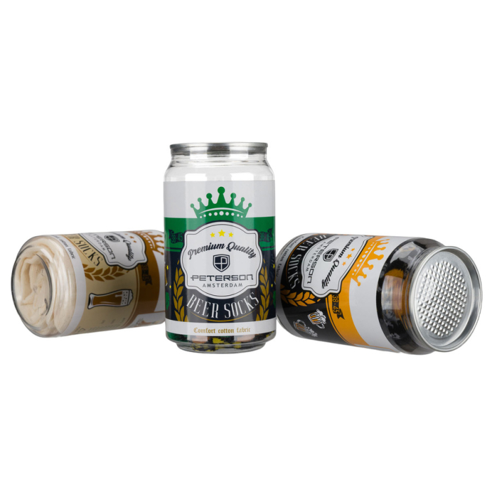 Set de șosete bărbătești cu diverse modele de bere, mărimi 38-45 - Peterson PTR-PTN SML-S3W-BE-38-44 [14]