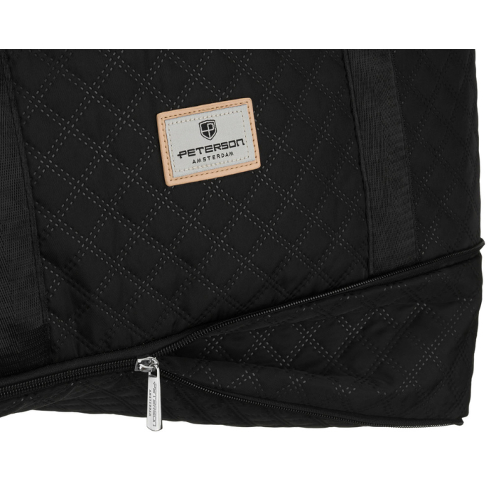 Geantă de antrenament neagră, cu un singur compartiment, din poliester - Peterson PTR-PTN PIK-02-8571 BLAC [14]