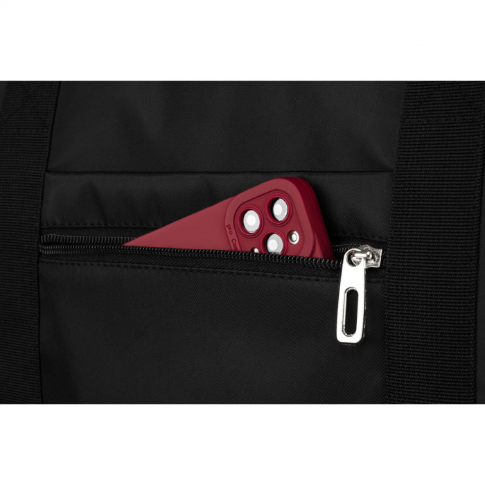 Geantă de voiaj sport din poliester negru cu curea de umăr - Peterson PTR-PTN 23032-8243 BLACK [10]