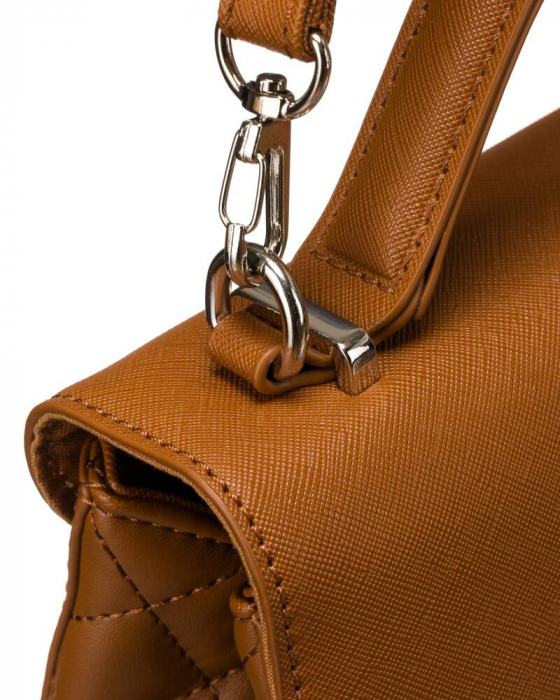 Geantă de damă cu accesorii argintii - David Jones PTR-6835-1 CO [7]
