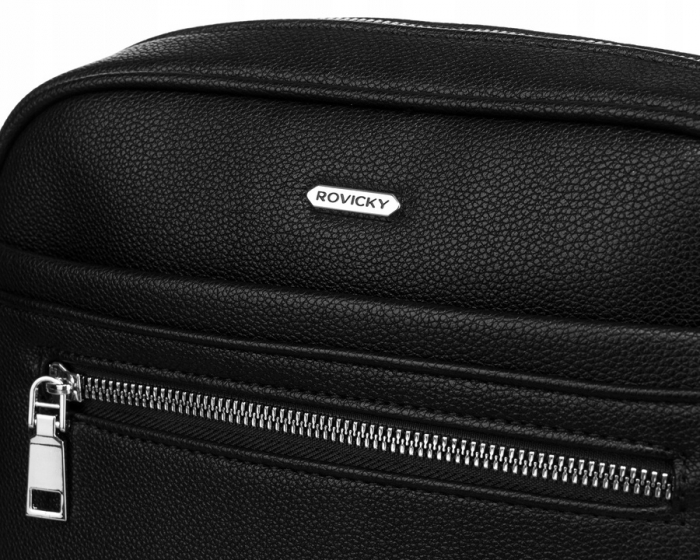 Geanta messenger dama din piele ecologica - Rovicky PTR-R-074-01-0515 BL [4]
