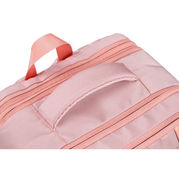 Rucsac cu spațiu pentru laptop roz, suspendat pe bretele reglabile - Peterson PTR-PTN 24403-6942 PINK [16]