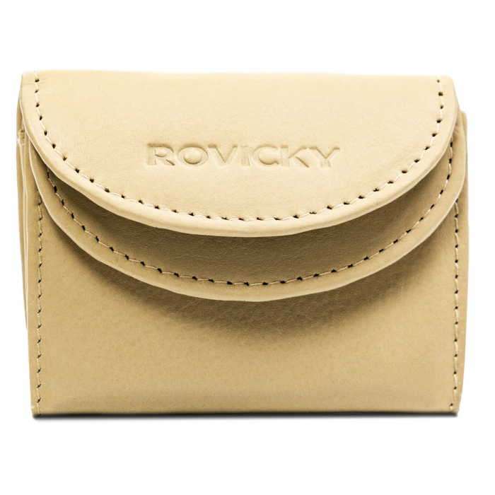 Portofel dama din piele naturala Rovicky PTR-R-17-LFN-3036 BE [1]