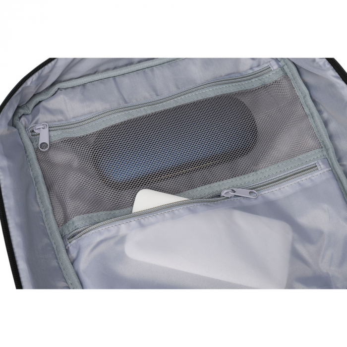 Rucsac de călătorie din poliester impermeabil negru impermeabil - Peterson PTR-PTN SKYLINE-8602 BLA [15]