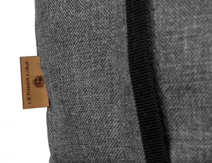 Rucsac sport din material textil cu suport pentru sticla de apa - Peterson PTR-PTN NICE GRAY [7]
