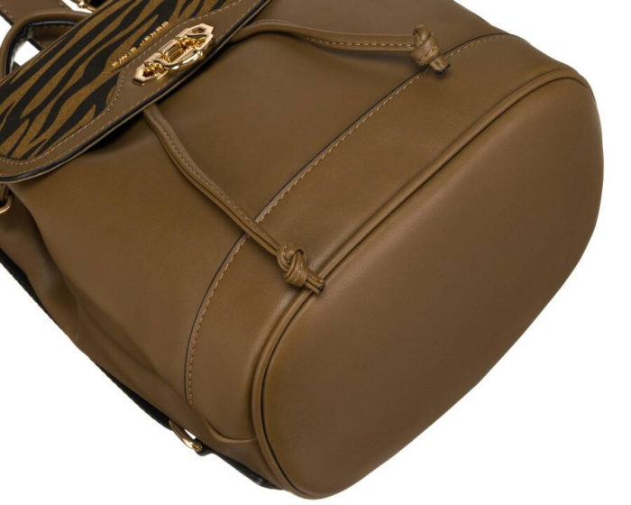 Rucsac urban de dama cu clips din piele ecologica - David Jones PTR-6865-3 KH [8]