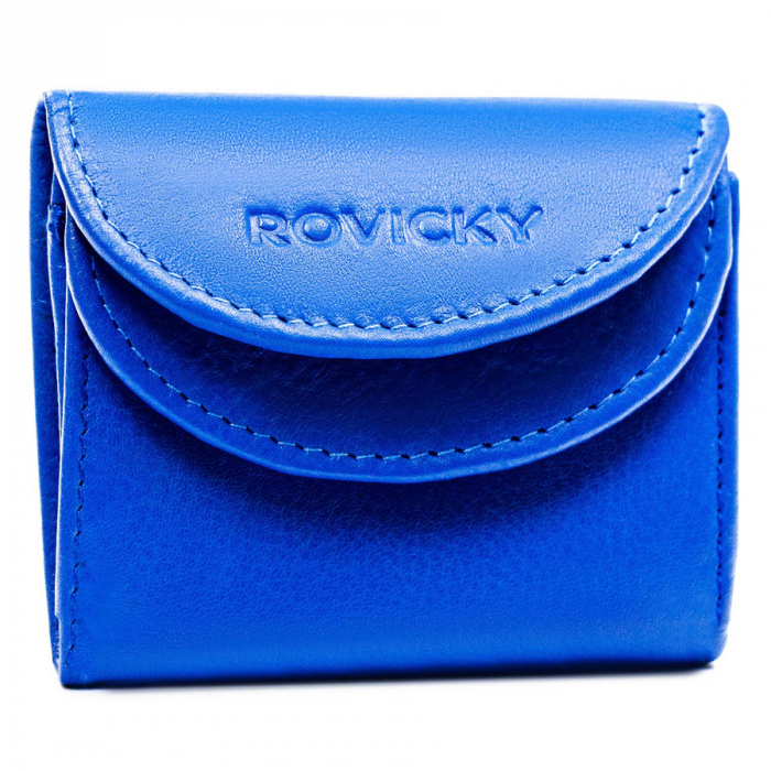 Portofel dama din piele naturala Rovicky PTR-R-17-LFN-3050 R.BL [1]