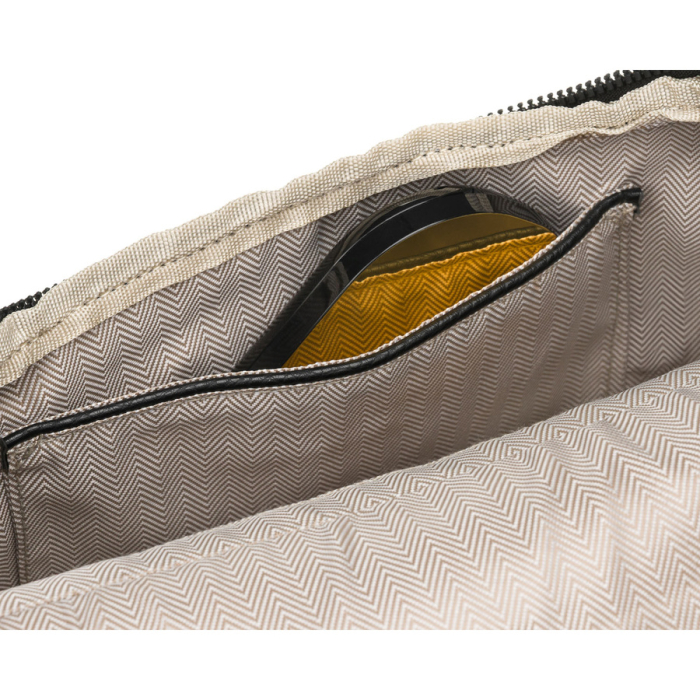 Geantă elegantă de damă din piele ecologică de culoare neagră - Peterson PTR-PTN MIS-04-3612 BLAC [7]