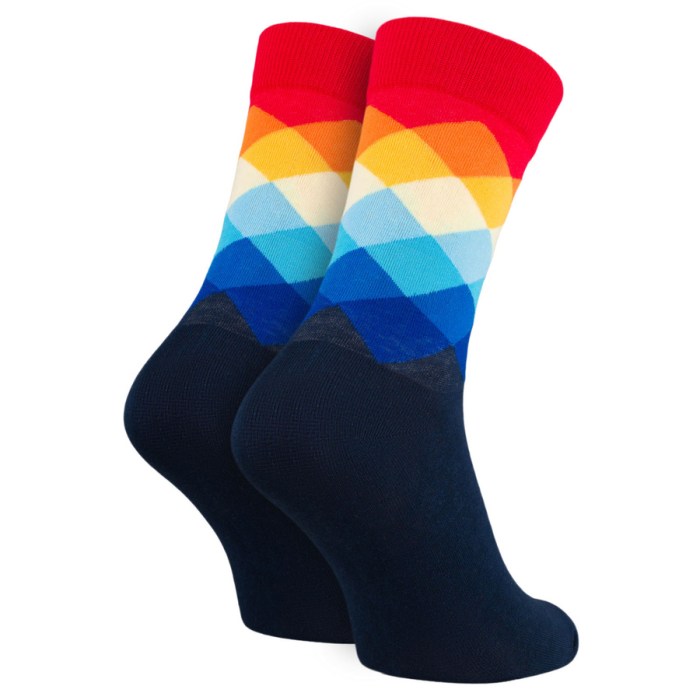 Set de șosete bărbătești multicolore, mărimea 40-45, din bumbac și poliester - Peterson PTR-PTN SML-S5-40-45-RO1 [20]