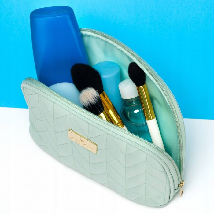 Geantă practică pentru cosmetice de damă, în verde - Peterson PTR-PTN K24-03-5895 GREE [6]