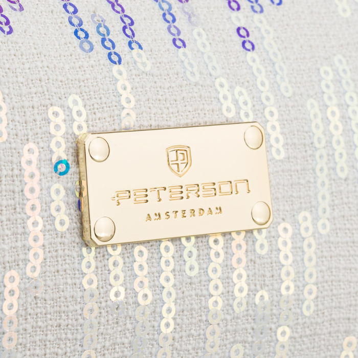 Geantă cosmetică albă din poliester, cu un singur compartiment - Peterson PTR-PTN KOS-DA-19-3552 W [4]