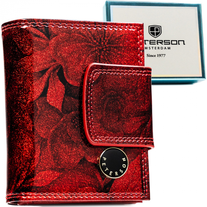 Portofel dama din piele naturala Peterson PTR-PTN PS329-FDS RED [1]