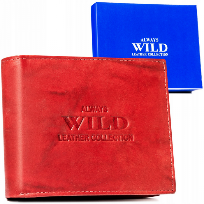 Portofel barbati din piele naturala Always Wild PTR-AW-N5-MAL-0240 RE [13]