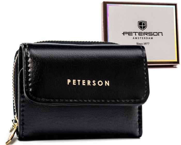 Portofel dama din piele Peterson PTR-PTN 011-F-5062 BL [1]