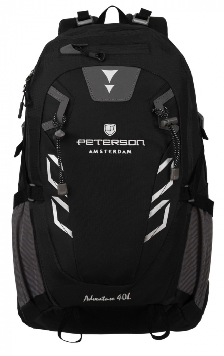 Rucsac de trekking Adventure cu husă de ploaie - Peterson PTR-PTN JPS-01-8467 BL [2]