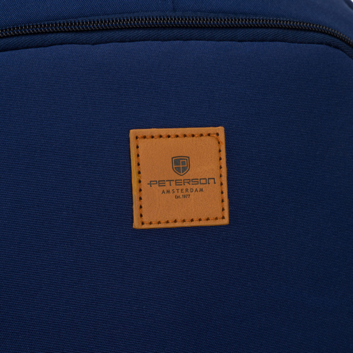Rucsac școlar pentru copii din poliester bleumarin cu compartiment pentru laptop - Peterson PTR-PTN BHX-01-9266 Navy [12]