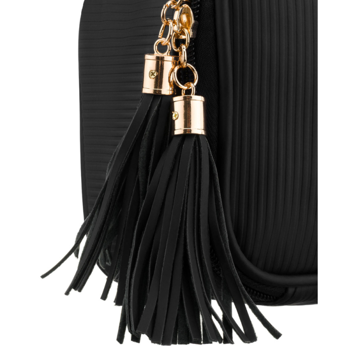 Geantă cosmetică neagră din material sintetic cu patru compartimente - Peterson PTR-PTN KOS-DA-10P BLACK [6]