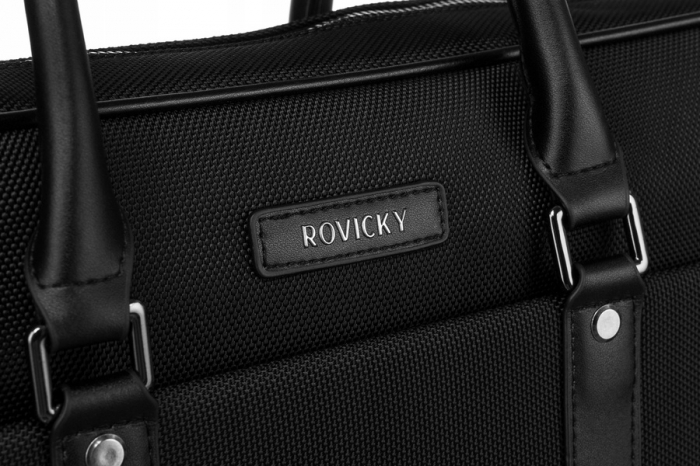 Geanta laptop din material sintetic - Rovicky PTR-R-C5900-6809 BL [4]