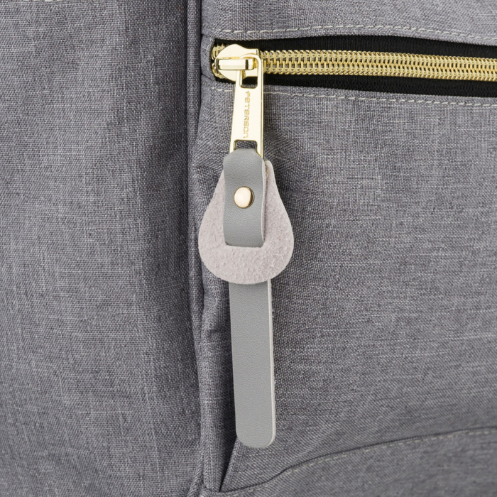 Rucsac gri pentru femei din poliester cu fermoar sigur - Peterson PTR-PTN ALFA GRAY [15]