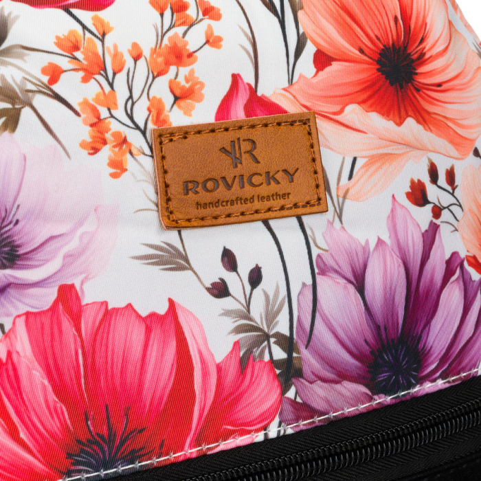 Rucsac de damă cu imprimeu floral multicolor și bretele reglabile - Rovicky PTR-R-PL15601-8916 11 [4]