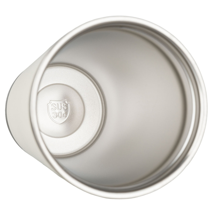 Cană termică practică din oțel inoxidabil ecru cu mâner practic, capacitate 560 ml - Peterson [14]