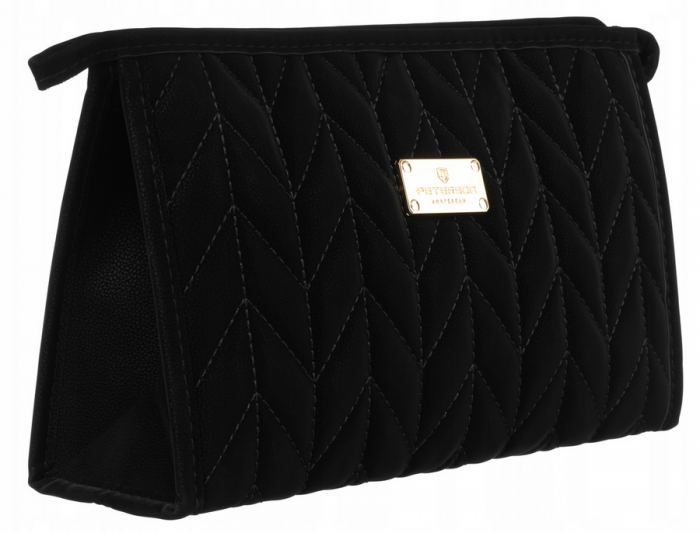 Organizator cosmetic negru cu buzunare interne - Peterson PTR-PTN K24-01-5918 BL [1]