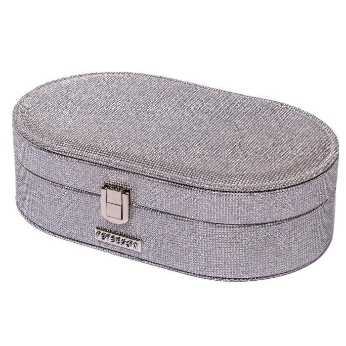 Cutie elegantă pentru bijuterii din argint cu închidere cu zăvor - Peterson PTR-PTN SZK-12-5974 BL-S [7]