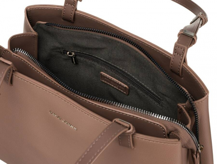 Geanta de dama clasica din piele ecologica - David Jones PTR-CM6533 D.GR [5]