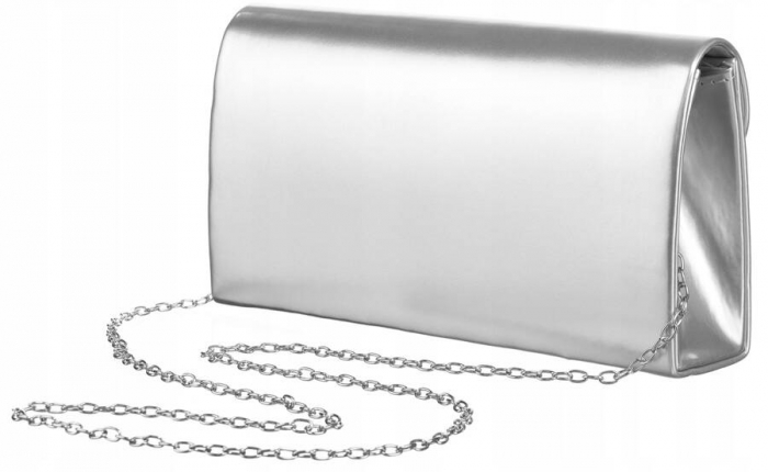 Geantă clutch de damă elegantă cu lant - Rovicky PTR-R-XS006-7295 SIL [3]