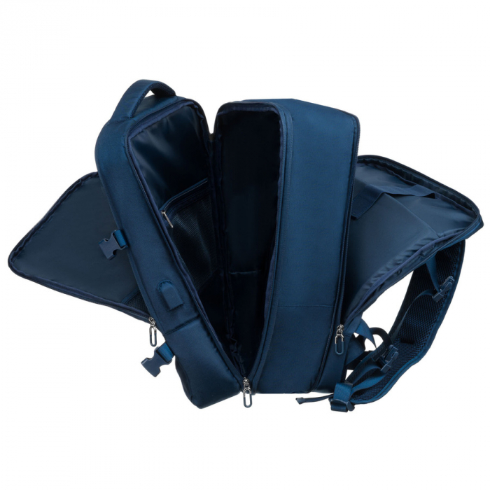 Rucsac de călătorie bleumarin cu port USB - Peterson PTR-PTN 24421-5098 NAVY [16]