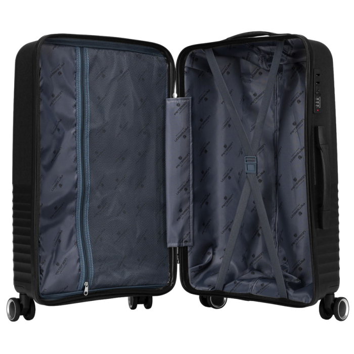 Set valize de călătorie din plastic ABS negru - Peterson PTR-PTN PP-09-SET3-1518 [10]
