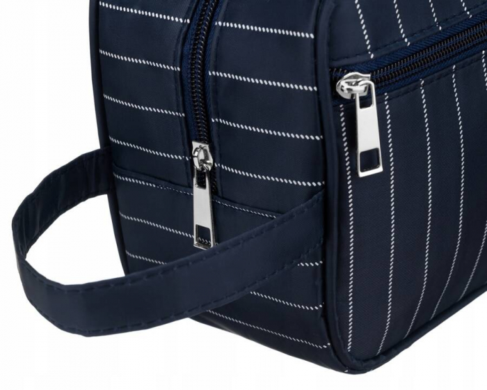 Geantă cosmetică de călătorie din material sintetic de culoare bleumarin - Rovicky PTR-KOS-15-7636 NAV [4]