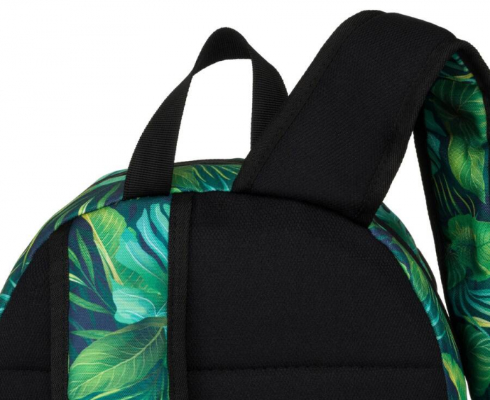 Rucsac clasic de damă din poliester cu model de plante - Rovicky PTR-R-PST-9275 03 [6]