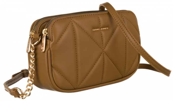 Geanta de dama eleganta, matlasata, din piele ecologica - David Jones PTR-CM6792 CA [1]