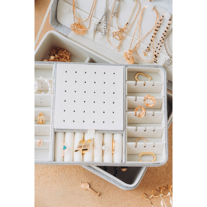 Cutie gri, elegantă, cu zăvor și cheie - Peterson PTR-PTN SZK-08-3118 GREY [10]