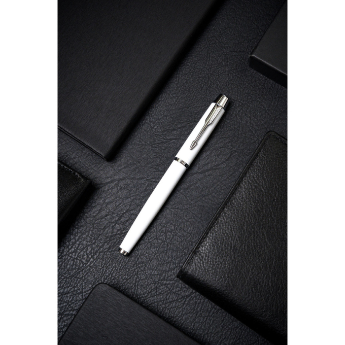Pix metalic alb și argintiu cu mină neagră - Peterson PTR-PTN 222-GB WHITE-SIL [4]