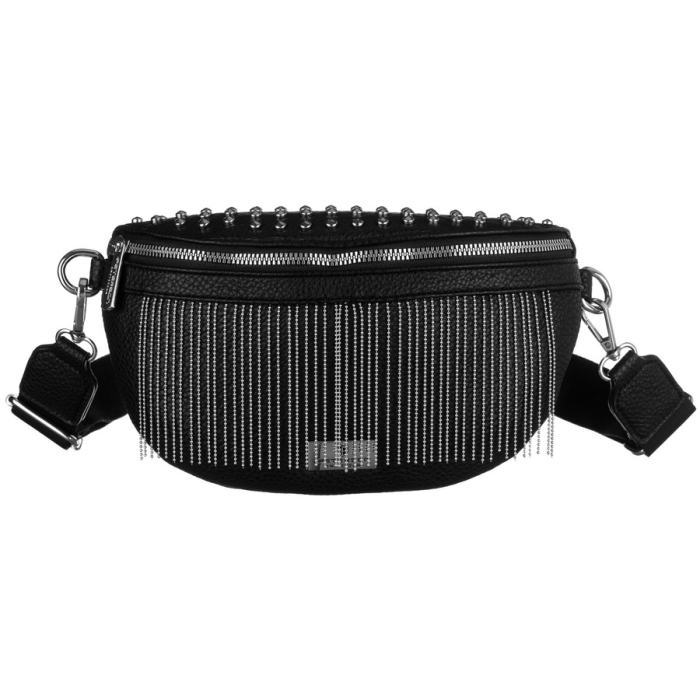 Geantă elegantă de damă din piele ecologică de culoare neagră tip borseta - Peterson PTR-PTN MIS-09-2072 BLAC [3]