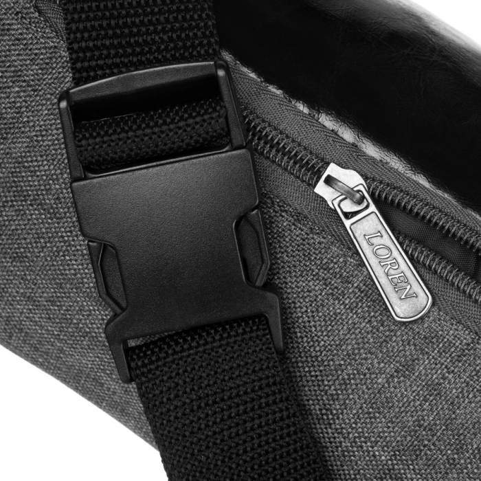 Borseta Loren PTR-WB05A-D.GRAY/BLACK [6]