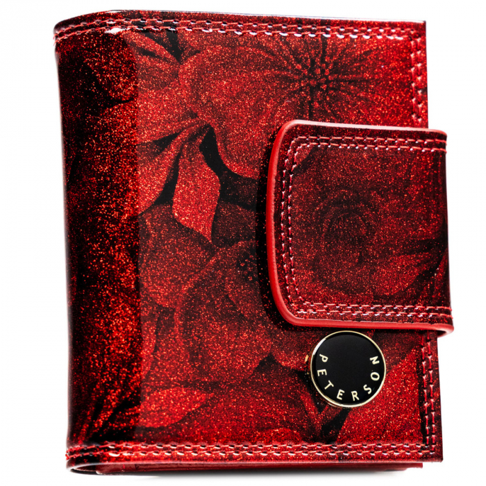Portofel dama din piele naturala Peterson PTR-PTN PS329-FDS RED [2]