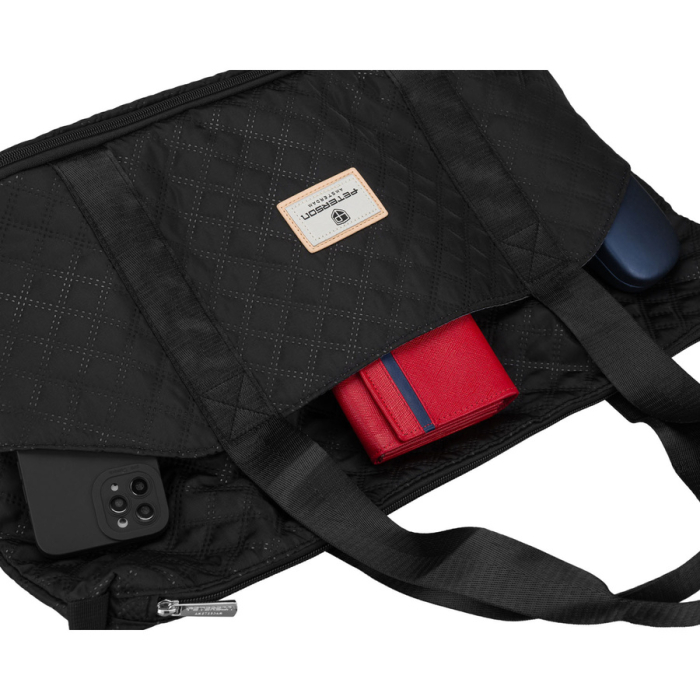 Geantă de antrenament neagră, cu un singur compartiment, din poliester - Peterson PTR-PTN PIK-02-8571 BLAC [18]