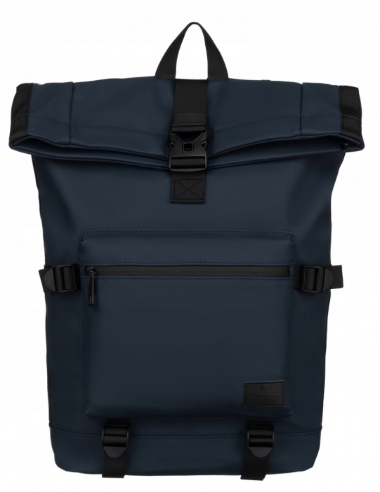 Rucsac urban, spațios, rulant, cu un buzunar exterior cu fermoar - Peterson PTR-PTN NAIROBI-9145 BLU [3]