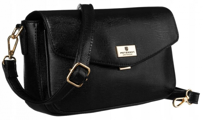 Geanta messenger de dama mica din piele ecologica - Peterson PTR-PTN TOR-ALE-18-7799 [3]