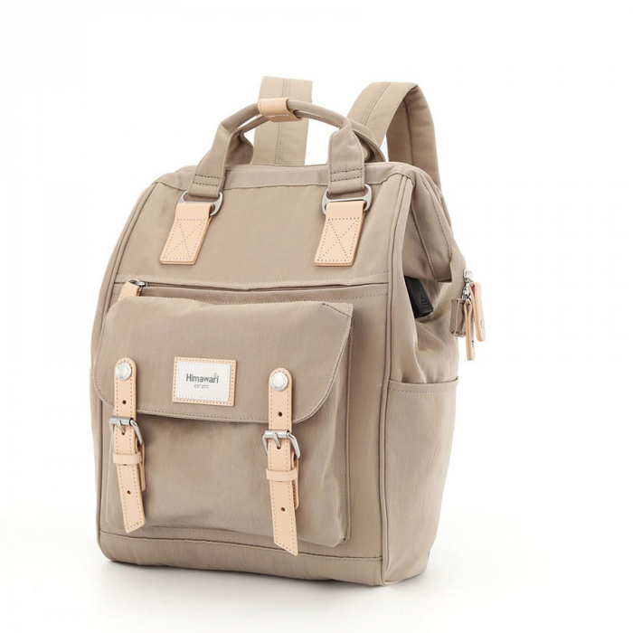 Rucsac mare, din poliester, atârnat pe bretele reglabile - Himawari PTR-9018-04 [2]