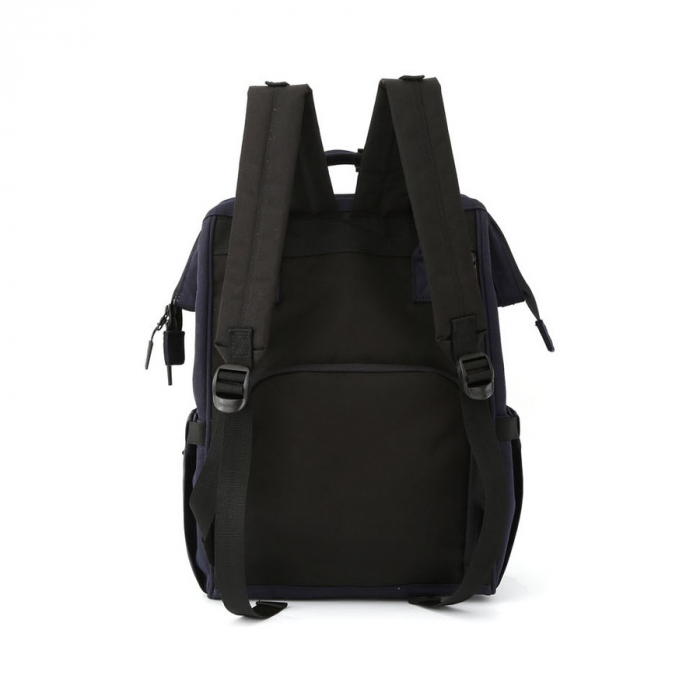 Rucsac mare de damă din poliester bleumarin - Himawari PTR-1208-07 [3]