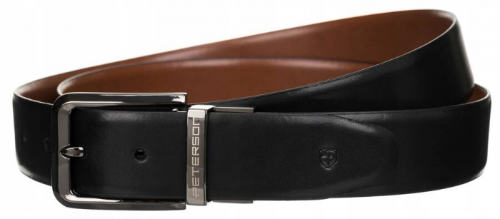 Curea barbati din piele naturala Peterson PTR-PTN RB35-85-MET-1873 [3]