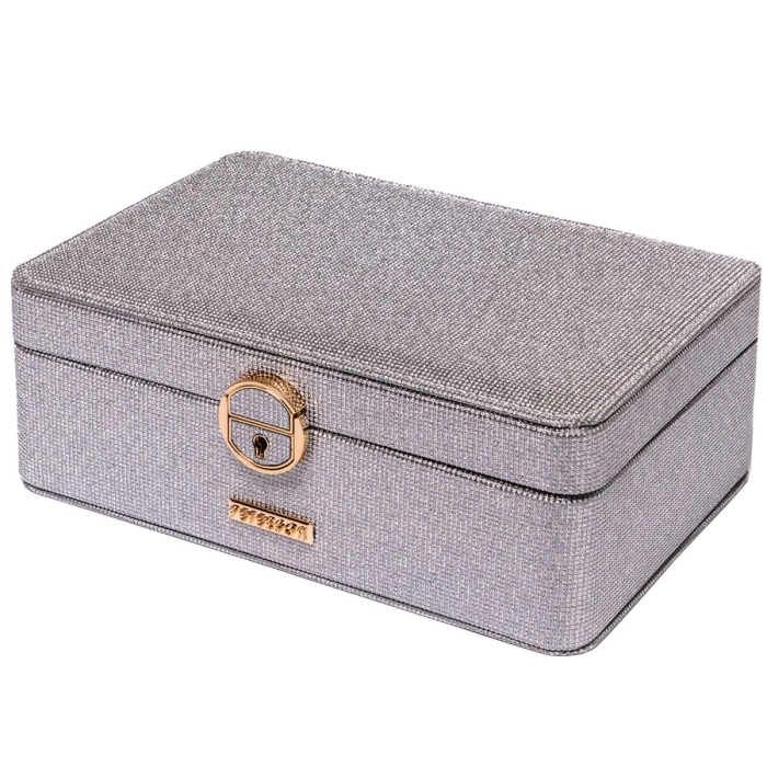 Cutie gri, elegantă, cu zăvor și cheie - Peterson PTR-PTN SZK-08-3118 GREY [6]