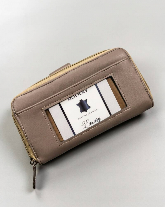 Portofel dama din piele Cavaldi N118-APU-BL-3202 F.B [3]