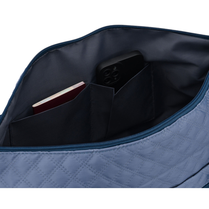 Geantă de antrenament din poliester albastru, echipată cu suport pentru valiză - Peterson PTR-PTN PIK-02-8618 L.BL [17]