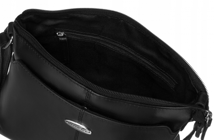 Geanta messenger de dama mica din piele naturala - Rovicky PTR-R-305-22-NS-0775 BL [6]