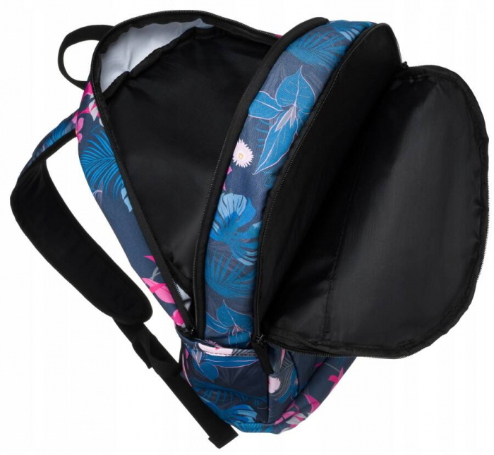 Rucsac clasic de damă din poliester cu model de plante - Rovicky PTR-R-PST-9282 04 [7]